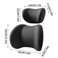 Car Headrest & Lumbar Support Cushion, 2025 New Car Lumbar Support