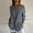 Gray, variant on Abtuhar Women Long Sleeve Tops Solid Button Front Standard Hem Soft Fabric Fall Shirts