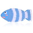 thumbnail image 1 of Dog Snuffle Mat Fish Adorable Puppy Puzzle Toy Interactive Feed Game for Indoor, 1 of 10