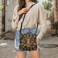 thumbnail image 5 of ZUXONGSY Sunflower Daisy Highland Cow Print PU Shoulder Bag for Women Lightweight Multiple Pockets Bag Crossbody Handbag Waterproof Travel Purse with Zipper for Daily Use Working, 5 of 7