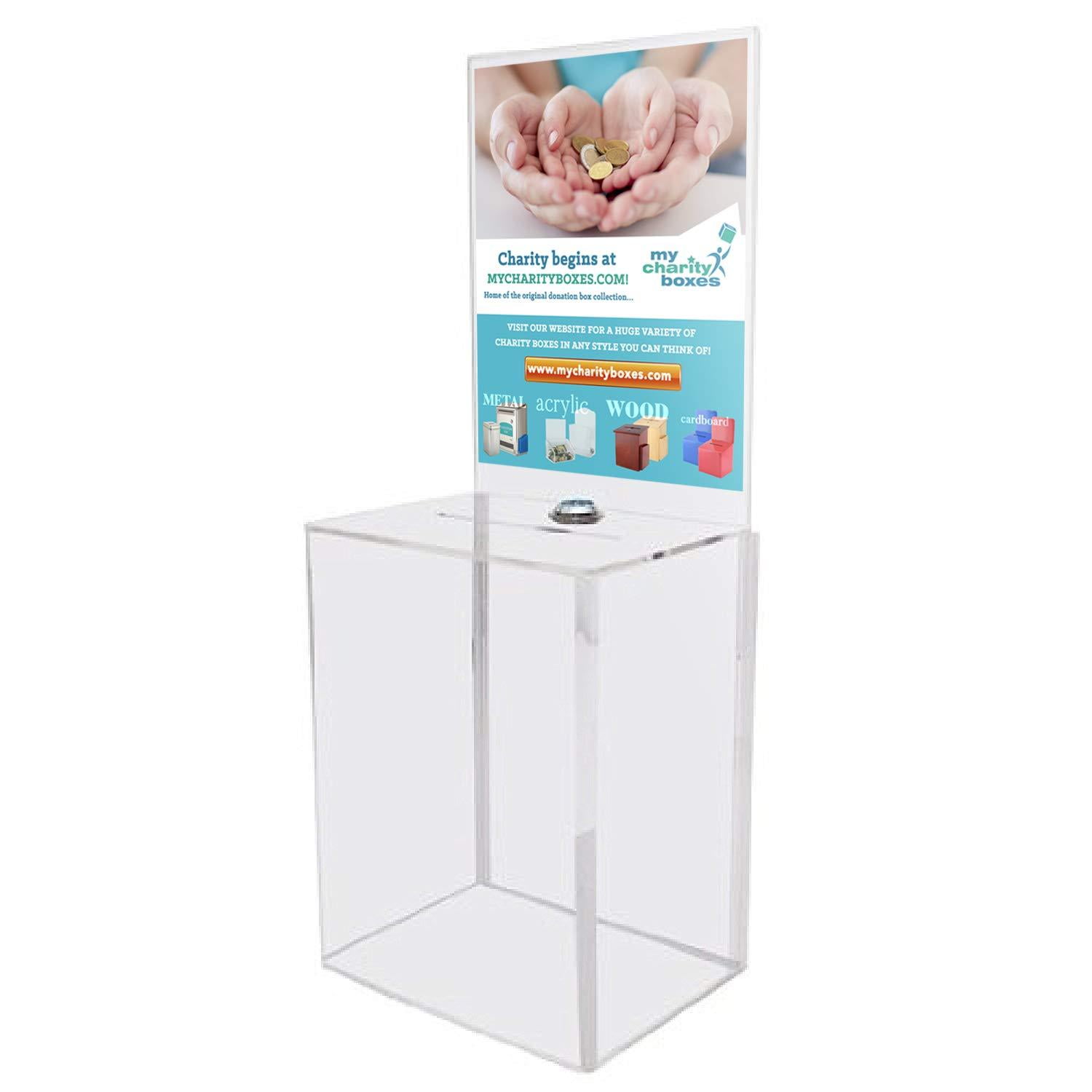 My Charity Boxes Large Donation Box Ballot Box Suggestion Box