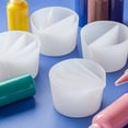 thumbnail image 4 of Resin Scale Split Cup For Paint Pouring Art Silicone Split Cup Resin Pouring Painting Tools DIY Making Drawing Accessories Reusable Split Cup With Dividers, 4 of 5