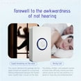 thumbnail image 5 of WJHWSX Wireless Doorbell,Smart Doorbell Wireless,LED Flashing for Hearing Impaired with 1 Receiver,ABS, 5 of 9
