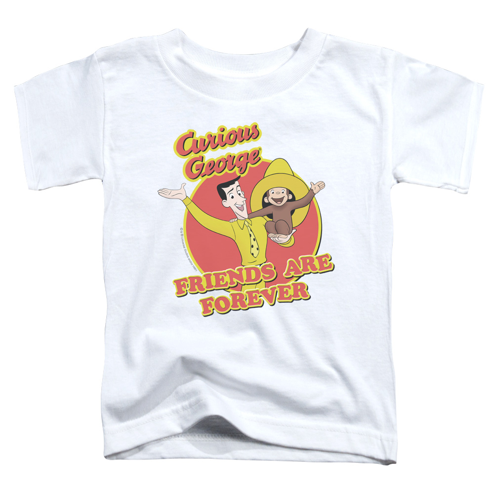Curious George Boys' Graphic Tee – Super Soft Short Sleeve Shirt With Fun Swing Design