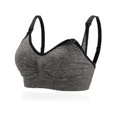 thumbnail image 1 of Sujetador de lactancia para madre Bralette de lactancia materna sin costuras (negro XL) Tmvgtek Para estrenar, 1 of 1
