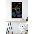 thumbnail image 5 of Disney Mickey Mouse - Rainbow Outline Wall Poster with Magnetic Frame, 22.375" x 34", 5 of 6
