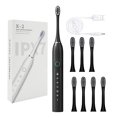 thumbnail image 4 of ZFYXGS Electric Toothbrush for Adults, 8 Brush Heads and 6 Modes, Black, IPX7 Waterpoorf, 4 of 6