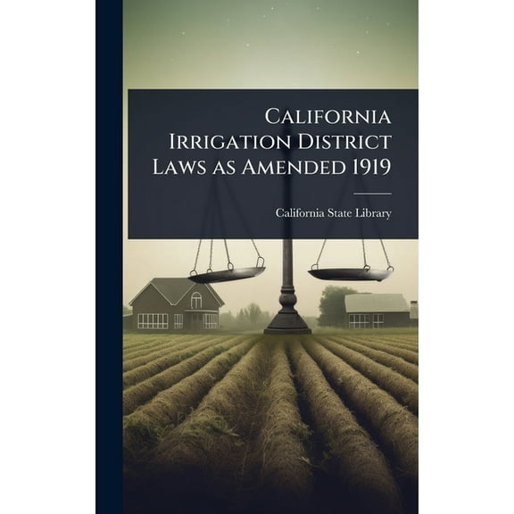 California Irrigation District Laws as Amended 1919, (Hardcover)