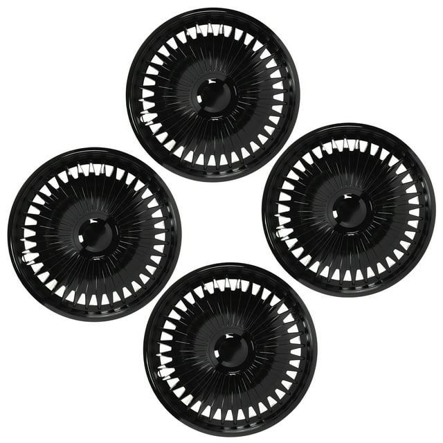 Protector De Llanta De Rueda, Fácil Instalación, Tapa De Cubo De Rueda Negra De 16 Pulgadas Para
