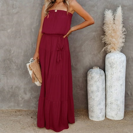 

Women s Casual Bra Lace Up Sexy Backless Dress Cake Dress Commuting Dress