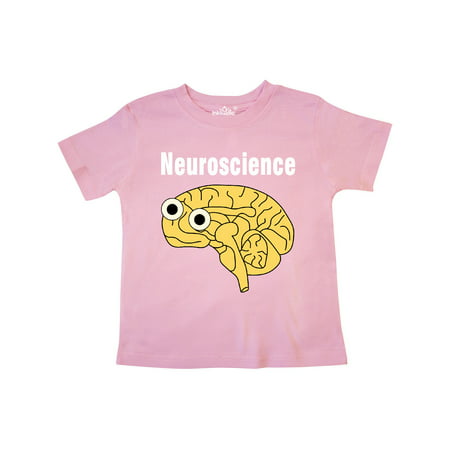 

Inktastic Neuroscience Brain White Text Gift Toddler Boy or Toddler Girl T-Shirt