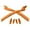 Orange, variant on Vonxyz Black Replacement Earsocks Nosepieces Rubber Kits for Oakley Half Jacket 2.0/Half Jacket 2.0 XL Sunglasses