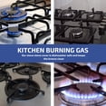 thumbnail image 2 of Luxshiny 4pcs Gas Hob Covers Cooktop Cover Black Non-stick Homeowners, 2 of 8
