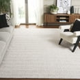 thumbnail image 2 of SAFAVIEH Natura Kensington Striped Area Rug, Ivory, 8' x 10', 2 of 7