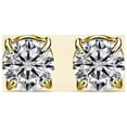 thumbnail image 5 of Anvazise 1Pc Ear Clip Non Piercing Painless Magnetic Geometric Bright Luster Women Men Cubic Zirconia Magnet Clip Earring Jewelry Decoration Gift for Party style E, 5 of 13