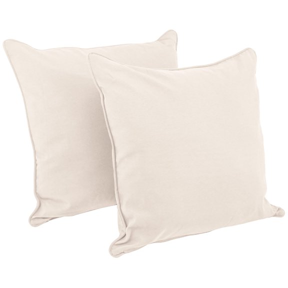 Floor Pillows Blazing Agujas, paquete de 2 unidades, 63 cm, sarga con cordón
