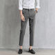 thumbnail image 1 of Pantalones de traje de nueve puntos de negocios casuales para hombre más vendidos de Shopee Ph Transfronterizo Moda Verano Delgado Slims Suaviza tu silueta, 1 of 4
