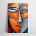 thumbnail image 3 of 1pc Abstract Face - Inspired Colorful Canvas Wall Art, Framed Decor room hanging Wall Picture Decor for Home Gifts, living room, bathroom, bedroom, kitchen wall art decor canvas wall art, 3 of 6