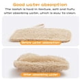 thumbnail image 5 of MesaSe Natural Dish Sponge Pack 3 Vegetable Scrubber for Kitchen 100% Loofah Plant Cellulose Scouring Pad Biodegradable Compostable Dishwashing Zero Waste Luffa Loofa Loufa Lufa, 5 of 6