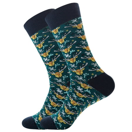 

MIARHB Unisex Christmas Vintage Cashmere FashionLong Sock Comfortable Socks