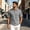 Gray, variant on Dwelliawo Mens Casual Golf Polo Shirts Textured Fabric Short Sleeve Raglan Tees Airy Relaxed Fit Collared Button Up Tops Daily Office Travel Weekend Outdoor Summer Shirts Light Blue 2xL