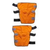 AMLESO Welding Leg Covers Knee Protector/ Fireproof Comfortable Anti Slip Reinforced Women Men for Welder/ Knee Pads Leg Protection