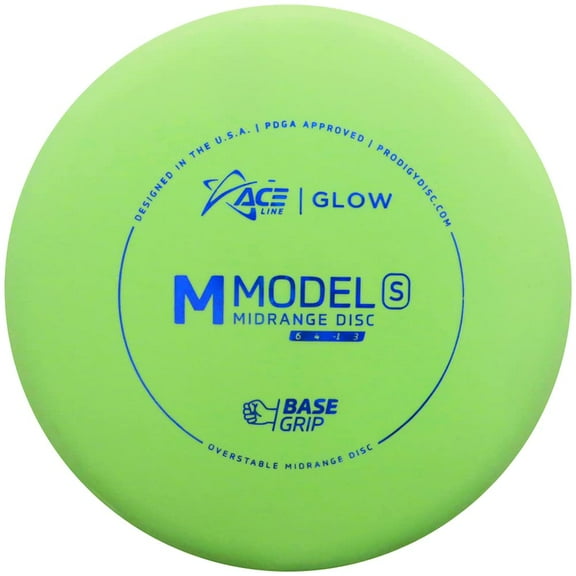 Prodigy Disc Ace Line Glow Base Grip M Model S Midrange Golf Disc [Colors May Vary] - 177-180g