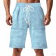 thumbnail image 1 of Mens Elástico de la Cintura Pantalones Cortos de Ocio de Color Sólido de Punto de la Moda, Poliéster Versátil para la Primavera Verano Al Aire Libre Y el Uso Casual Diario, 1 of 9