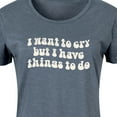 thumbnail image 3 of Instant Message - I Want To Cry  - Women's Any Way Dress, 3 of 6