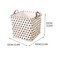 Leodye Collapsible Laundry Basket Dorm Baby Laundry Basket Large
