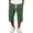 Dark Green#0325J&12, variant on Mens Waffle Knit Pants Baggy Wide Leg Mens Capris Pants Drawstring Lightweight Sports Workout Men's Hiking Pants with Pockets Green XL