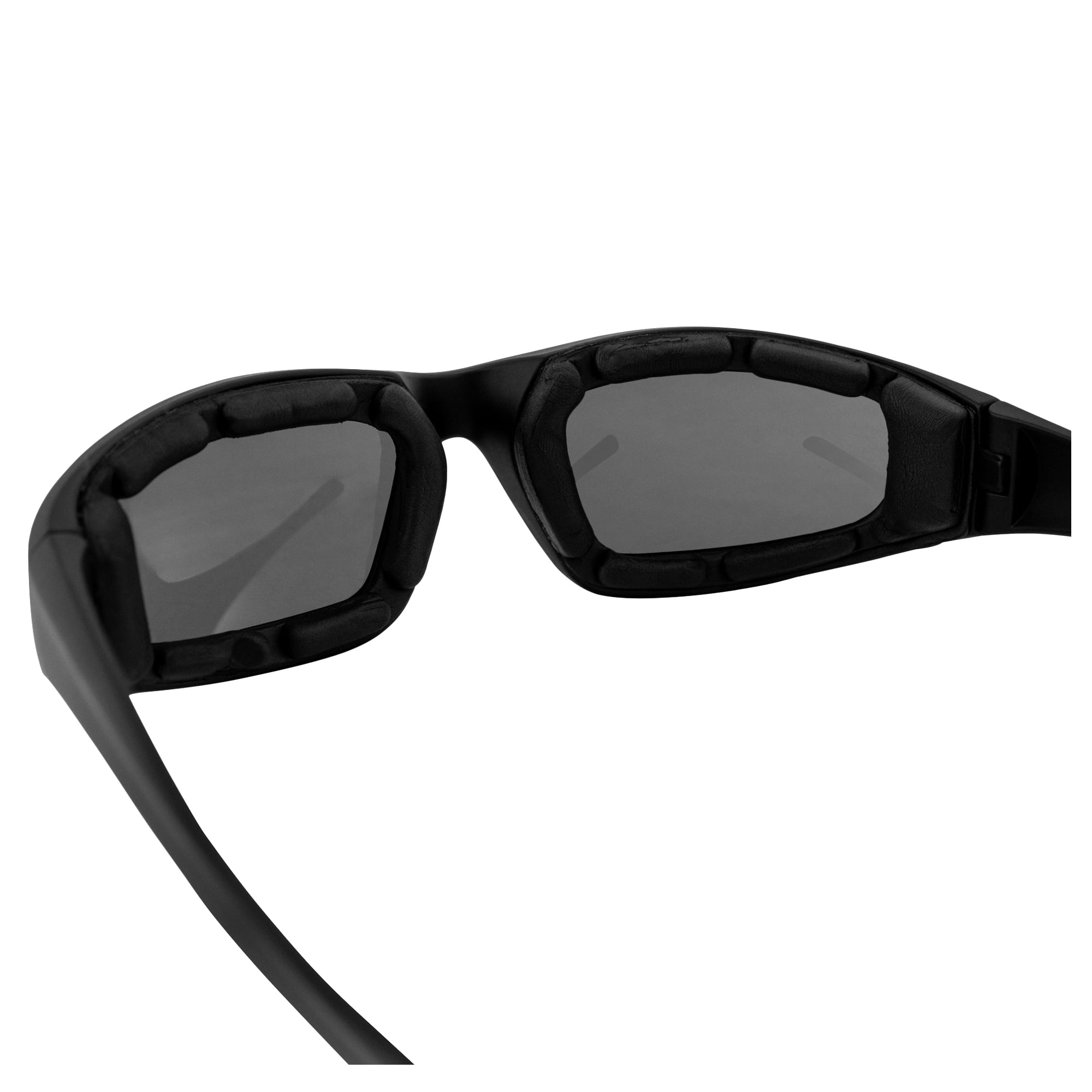 Maxx SS1 ANSI Safety Glasses HD Lenses with Foam Black Frame Sports Sunglasses