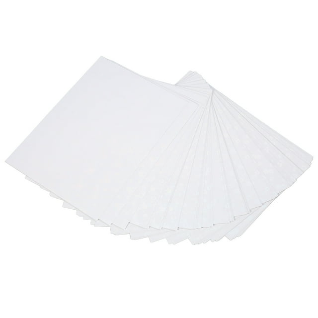 Holographic Laminate Sheets, A4 Size Holographic Sticker Paper 50 Sheets Cold Laminating Films For Preserving Documents Photos Menus