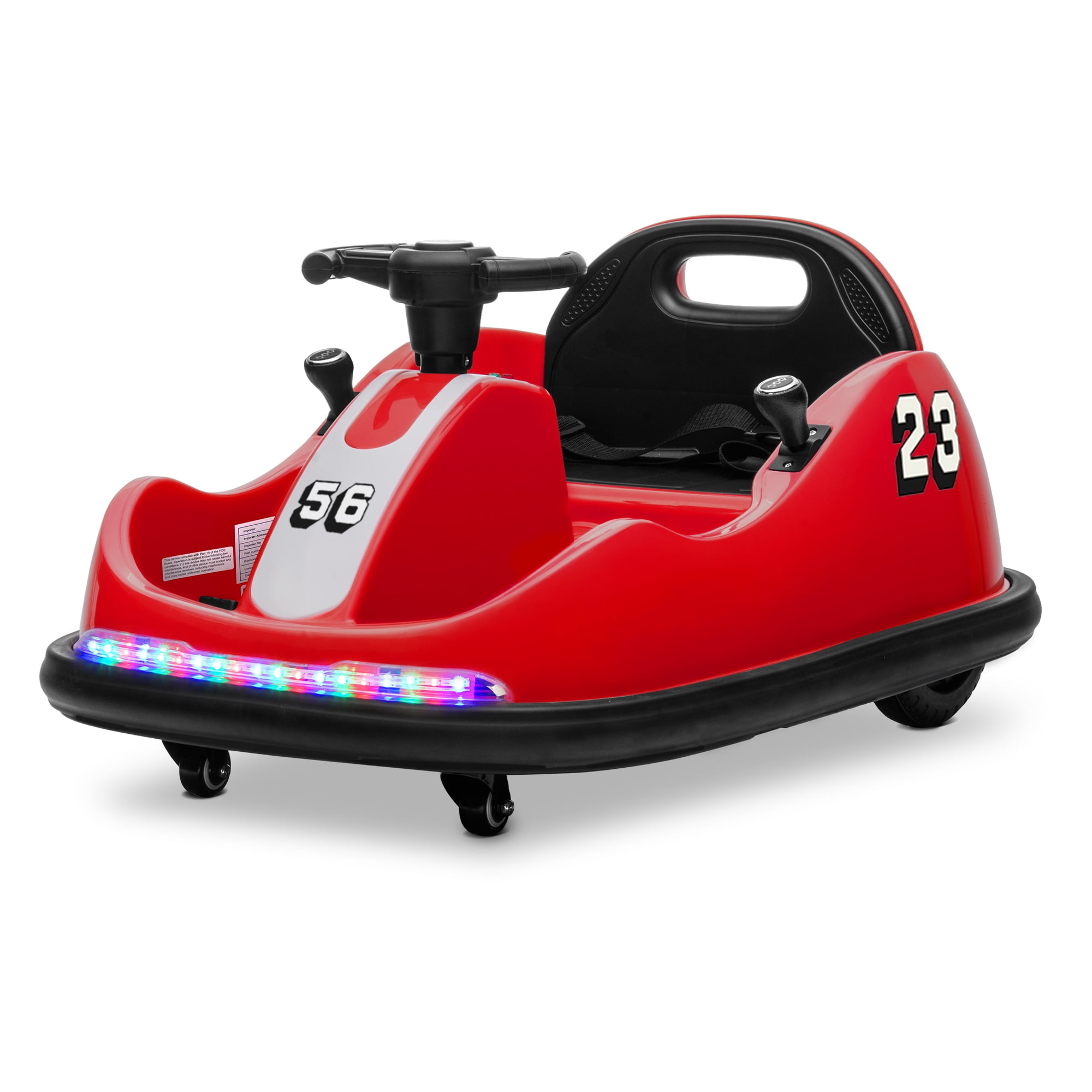 Details about   Kids Ride On Electric Bumper Car Toy Toddler 360 Remote Control W/LED Light 