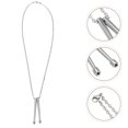 thumbnail image 2 of Miangastore Collier Tambour en Acier Titane Pendentif Collier Cadeau, 2 of 8