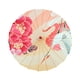 thumbnail image 3 of Paraguas de papel engrasado chino hecho a mano con estampado de flores, sombrilla decorativa japonesa Estilo A, 3 of 9
