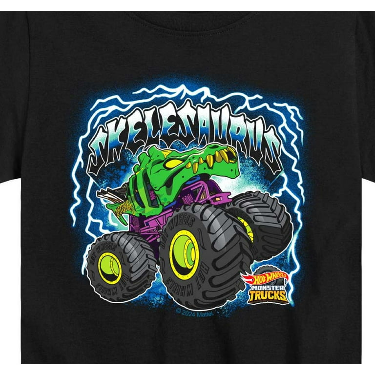 Hot Wheels - Skelesaurus - Kids Toddler And Youth Short