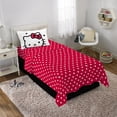 thumbnail image 1 of Ensemble de draps simple Hello Kitty " Big Bow Energy", 1 of 5