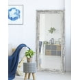thumbnail image 1 of Farmstead Wall Mirror in Matte White (42.5 in. W x 54.5 in. H (53 lbs.)), 1 of 9