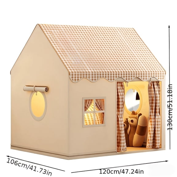 Play Tent Indoor Play Tent Boys Girls Princess Toys Small House Outdoor Toddler Playhouse Castle, Christmas And Halloween Gifts