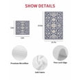 thumbnail image 7 of Vintage Boho Kitchen Dish Towels for Drying Dishes Set of 4, Neutral Abstract Flowers Pattern Aesthetic Waffle Weave Microfiber Hand Tea Bathroom Towels Quick Dry & Absorbent Towel 15.7x23.6, 7 of 7