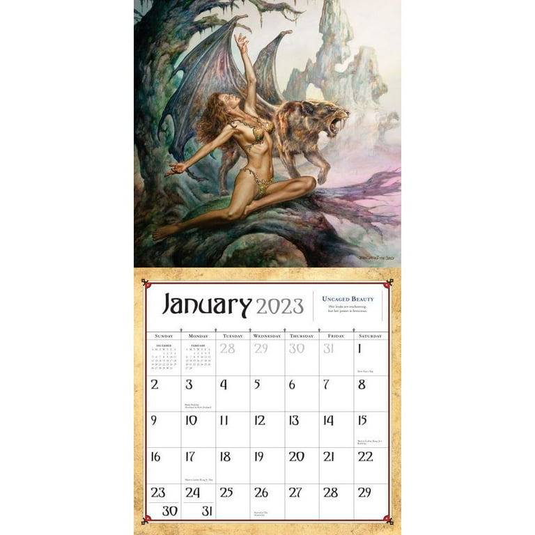 Boris Vallejo & Julie Bell's Fantasy Wall Calendar 2023 : Escape to a World Swirling with Mystery and Magic (Calendar) - Walmart.com boris-vallejo-julie-bell-s-fantasy-wall-calendar-2023-escape-to-a-world-swirling-with-mystery-and-magic-calendar-walmart-com