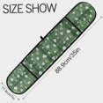 thumbnail image 3 of Dailycode Double Sided Oven Mitt with Loop Heat Resistant Kitchen Long Potholders 7" x 35" Plaid with Shamrocks, 3 of 6