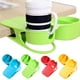thumbnail image 5 of Portavasos Universal con Clip, Organizador de Escritorio Antideslizante, Diseño Compacto, Apto para Tazas y Vasos de Viaje, Multiusos para Teléfonos y Refrigerios, Fácil de Instalar, Paquete, 5 of 5