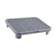 thumbnail image 3 of Escalón para arenero de gato de gran tamaño antideslizante para gatitos, alfombrilla duradera y reutilizable. Gris, 3 of 9