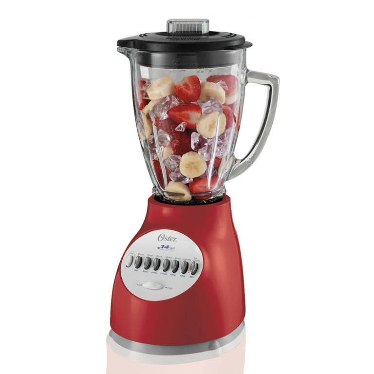 Oster 14-speed Accurate Countertop Blender, Red, 450 Watts