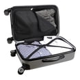 thumbnail image 5 of MOJO Silver Carolina Panthers 21" 8-Wheel Hardcase Spinner Carry-On Luggage, 5 of 5