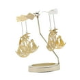 thumbnail image 1 of GUOOL Rotating Candlestick Tealight Holder Home--Candlesticks for Fireplace Romantic Cat, 1 of 8