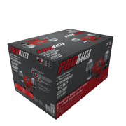 Promaker 6in Bench Grinder PRO-EB250 Voltage - Frequency: 120V - 60Hz Amperage: 2.1AMP Power: 250W(1/3HP) Speed: 3400rpm Chuck size: 6in x 3/4in x 1/2in Weight: 26.40Lb Cord: 6.5ft