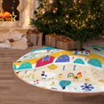 thumbnail image 5 of Fuzoiu Funny Farm Print Christmas Tree Skirt,Xmas Christmas Decorations,Xmas Tree Mat for Farmhouse Holiday New Years Home Party Decor Tree Rugs-30", 5 of 6